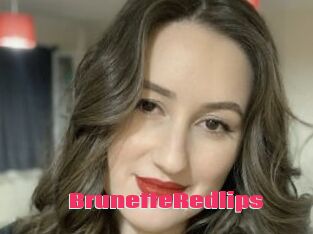 BrunetteRedlips