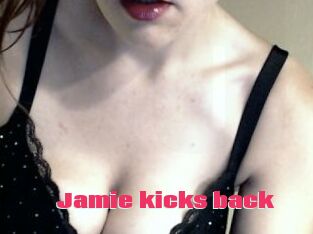 Jamie_kicks_back